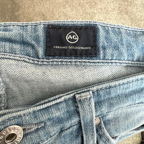 AG Adriano Goldschmied Stevie Capri Jeans Women's 25 Mid Rise Slim Straight Leg - Picture 8 of 8